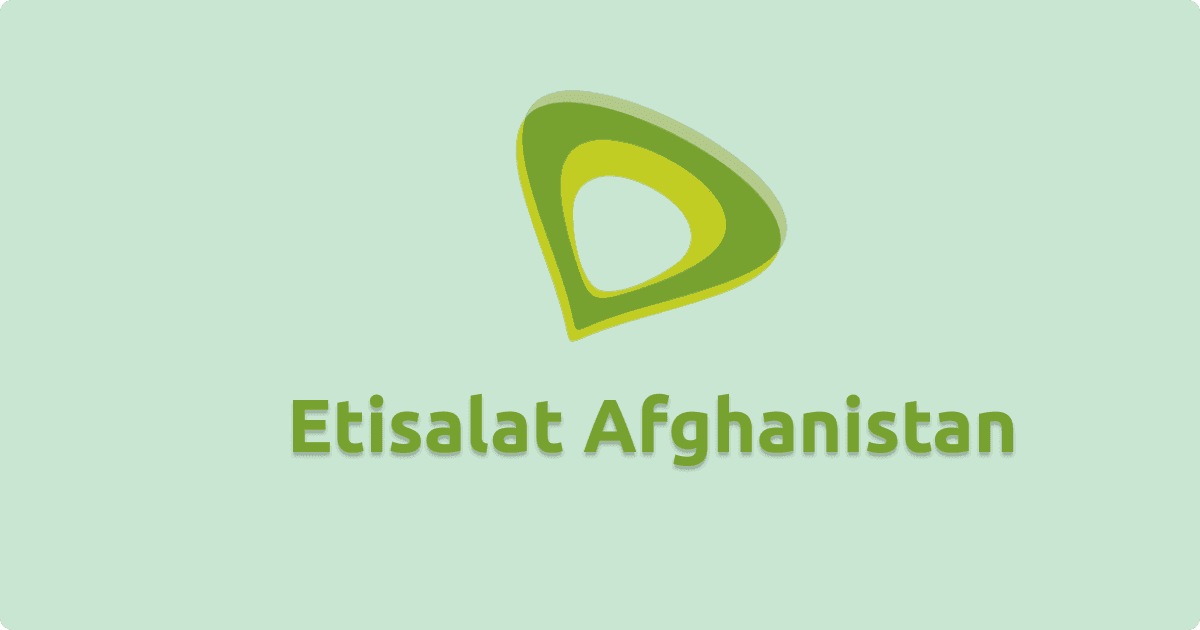 Etisalat Afghanistan Internet Packages and call bundles